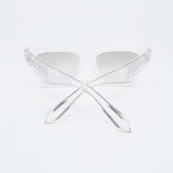 Just Cavalli SJC038 Col. P7X Clear Transparent, New Women\'s, Sunglasses.